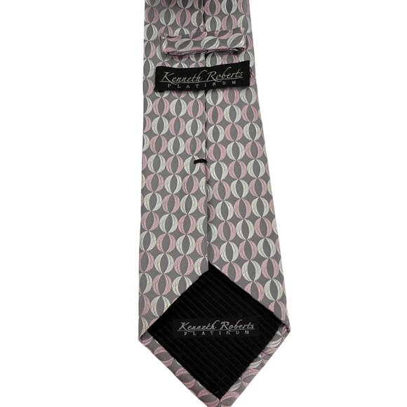 Paul Fredrick Kenneth Leonard Jerry Garcia Silk Geometric Pattern Ties Lot - Picture 6 of 12